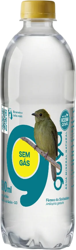 Garrafa Goyá 500ml, rótulo Fêmea do Soldadinho
